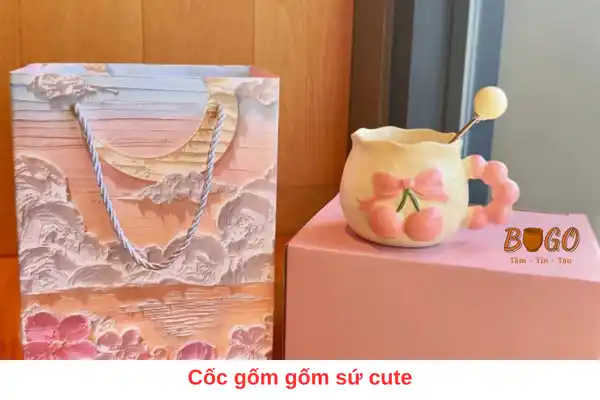 Cốc cute gốm sứ