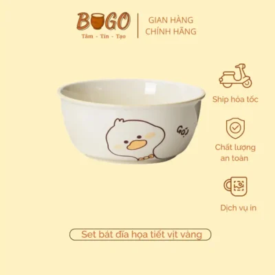 Bát đĩa vịt