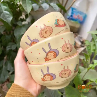 set bát đĩa hoạt hình
