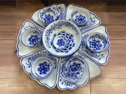 bộ bát đĩa mâm cơm cúng
