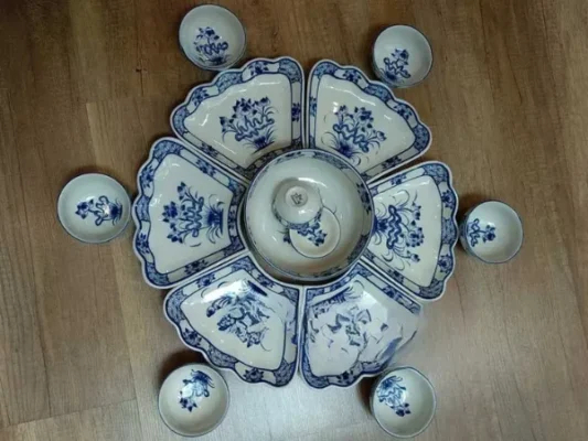 bộ bát đĩa mâm cơm cúng