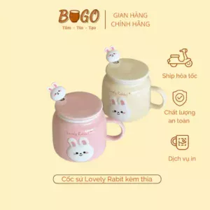 Ly gốm Lovely Rabbit BUGO