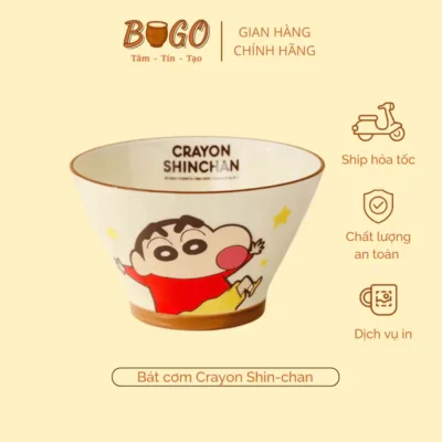 Bát shin cậu bé bút chì nón