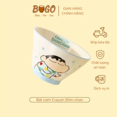 Bát shin cậu bé bút chì nón