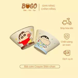 Bát shin cậu bé bút chì nón