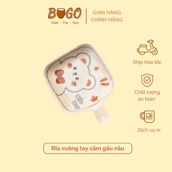 Đĩa gấu nâu